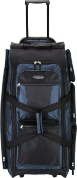 Travelers Club Xpedition 30 Inch Multi-Pocket Upright Rolling Duffel Bag - Image 7